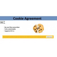 Módulo de consentimento de cookies Opencart